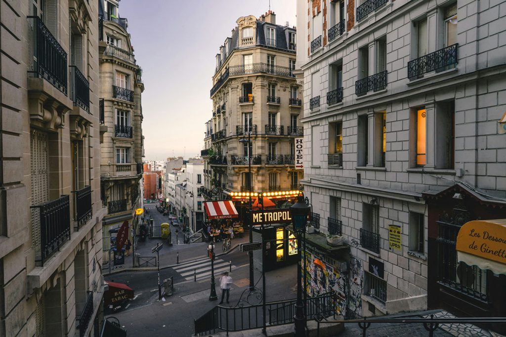 Paris streets views